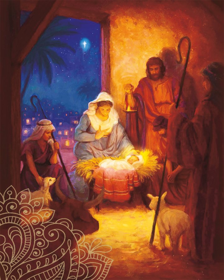 Библия о Рождестве (изумрудная) Карманный вариант. На подарок